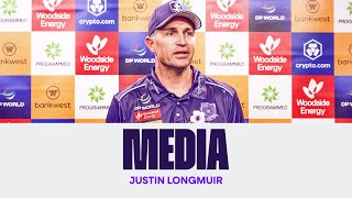 'We're expecting a really tough physical game' | Justin Longmuir