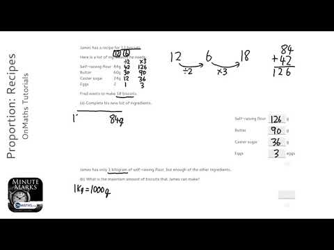 proportion:-recipes-(grade-4)---onmaths-gcse-maths-revision