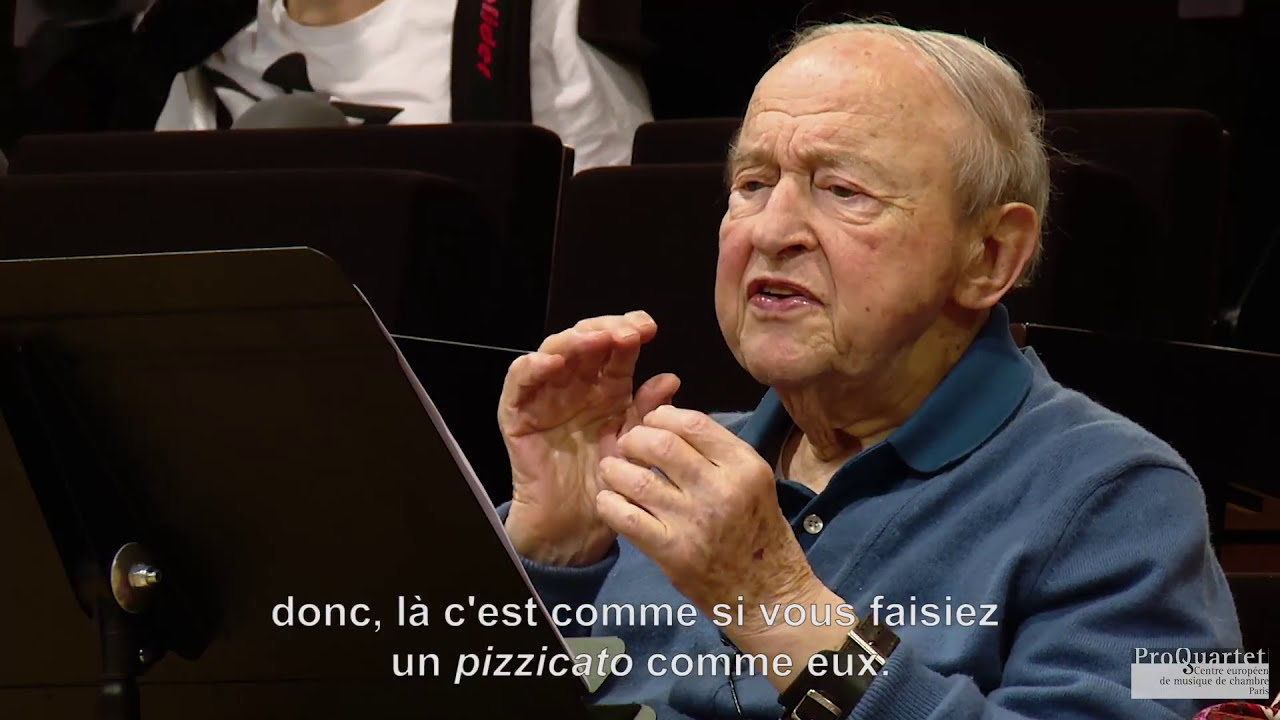 Masterclass ProQuartet - 3 - Trio de Ravel 