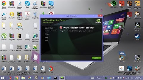How to fix NVIDIA installer cannot continue