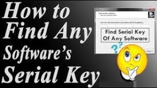 How To Find Serial Key Of Any Software | AbTech | 2020 neew