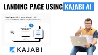 How to build landing pages using Kajabi AI