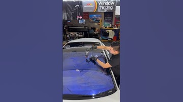 Chameleon Window Tint “Optimum 55%” Audi A7 installation Part 1