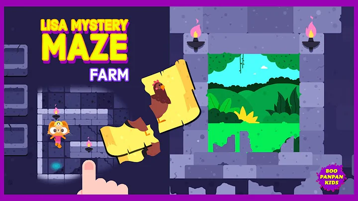 Lisa Mystery maze Farm Lingokids game|Boopanpanki...