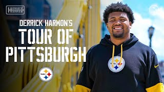 Derrick Harmon takes a trip around Pittsburgh | Pittsburgh Steelers