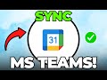 How to Sync Google Calendar with Microsoft Teams