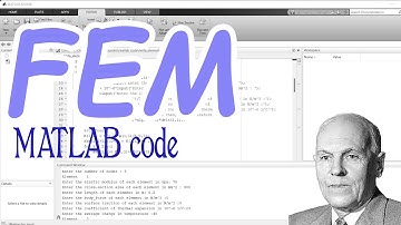 Finite Element Analysis Example: Analyzing a rod with MATLAB