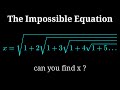 How Ramanujan Solved the Impossible: √(1+2√(1+3√... )) = ... ?