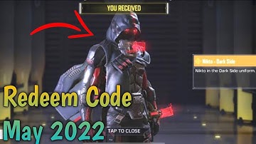 17 May 2022 Redeem Code Codm | Today Redeem Code Codm | New Redeem Code Codm | Garena Codm Redeem