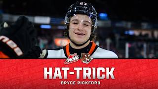 WHL Hat-Tricks – Bryce Pickford