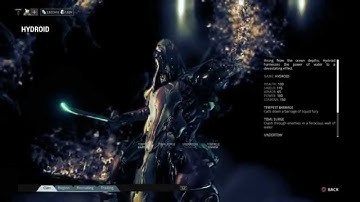 Warframe Model Showcase: Hydroid