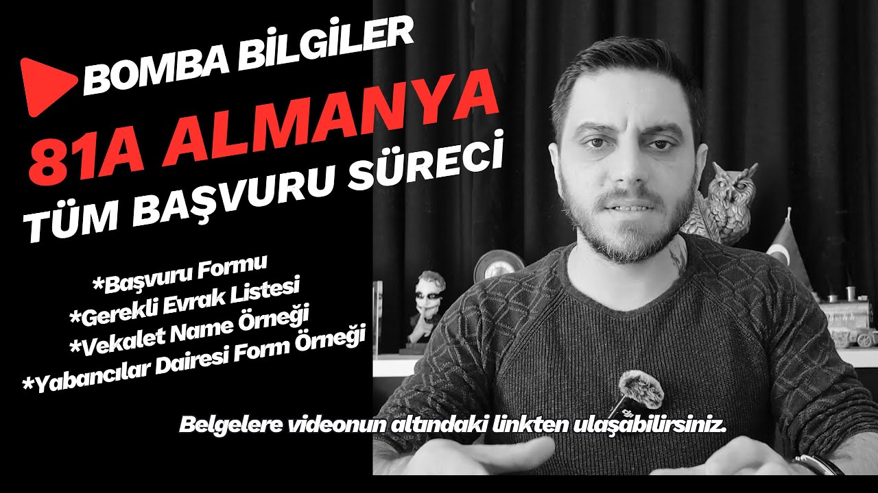 81A ALMANYA TÜM SÜREÇ #almanyaişilanları