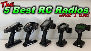The 5 BEST RC Radio Transmitters (what I use!) - Futaba Spektrum Sanwa Flysky
