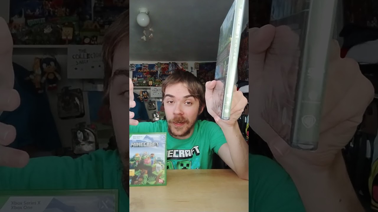 The Unboxing Of A Minecraft Movie On DVD