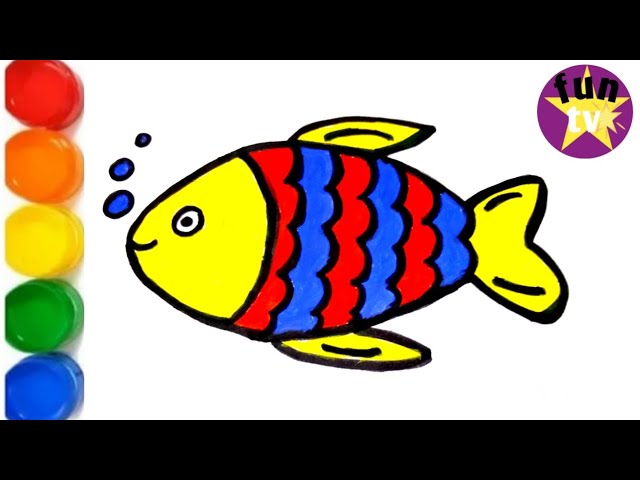 How to Draw a Fish: An Easy Fish Drawing Tutorial • Color Made Happy