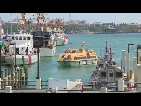 Sick Costa cruise workers helped off coast of Miami