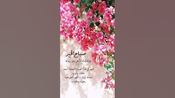 اذكار الصباح ودعاء الصباح #اكسبلور #اذكار_الصباح #دعاء_الصباح #فك_السحر #لايك #فولو #ترند #سعودية#مص