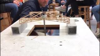 Physics Students' Bridge Designs Get Tested