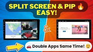 How to Enable Split Screen & PIP Mode in Android Car Player T5 🚗📺 screenshot 4