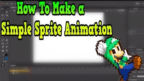 How To Make a Simple Sprite Animation