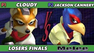 S 455 Losers Finals - Cloudy Fox Vs. Jackson Cannery Falco Smash Melee - Ssbm