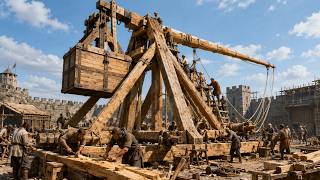 Inside the Plague Trebuchet: When Mongols Threw Corpses Into Caffa in 1346 (Full Process)