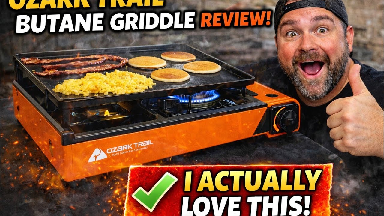 Ozark Trail Butane Griddle Camping Stove Review