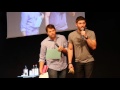Funny JIBCon Moments 2015 (Jensen and Misha)