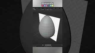Easter Eggs in Blender #tutorial @BlenderOfficial by @ReoGrafix #shorts #youtubeshorts #shortvideo