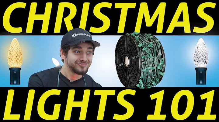 Christmas Light Supply Basics | Using C9 Cord