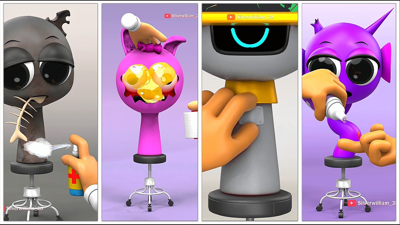 4 Characters in Trouble! Who Wins?