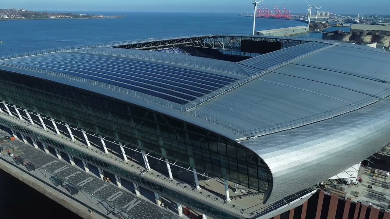 Everton Stadium at Bramley Moore Dock 6/4/25 💙🏡