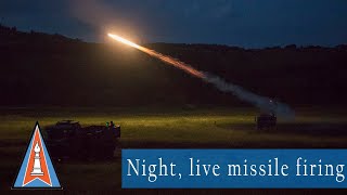 Strela 2M and Strela-10M - Night, live missile firing, 2020, Hradiště - Стрела-10, Стрела-2