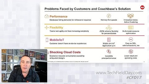 Couchbase: The Cloud Database Platform for Modern Applications