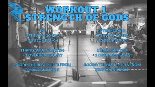 Valkyrie &amp; Viking Throwdown 2026 Workout 1 - Strength Of The Gods