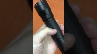 D065 rubber injection flashlight