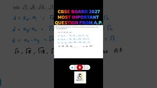 🔥 Class 10 Maths Arithmetic Progression Most Important Question 😱 | CBSE Board 2027 #Shorts 💯