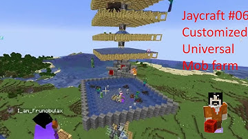 Minecraft Farms in 3 Minutes, Part 06: Customized universal mobfarm (Jaycraft SMP Java 1.19)