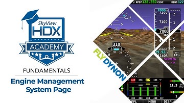Engine Management System Page | SkyView HDX Academy