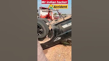 Mr INDIAN Hacker का होगया है ACCIDENT 😭 @MRINDIANHACKER 19 लाख का CAR हुआ Full DAMAGE