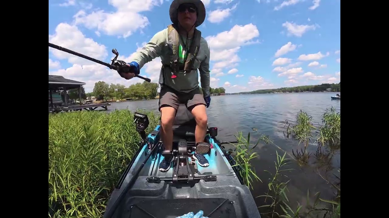 Lake Gaston Kayak Bass Fishing (Day 1)