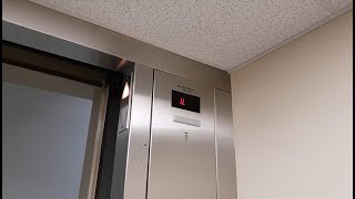 1984 Dover (slap-on mod!) hydraulic elevator - Crossgates Mall - Westmere, NY (USA)