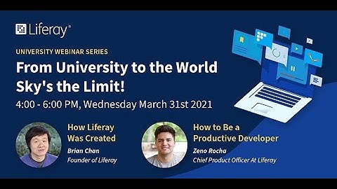 From University to the World, Sky’s the Limit!