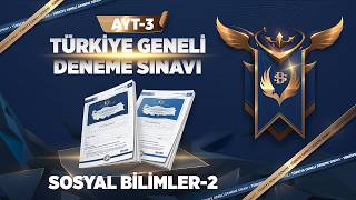 Bilgi Sarmal Türkiye Geneli AYT 3. Deneme Sınavı Video Çözümleri
