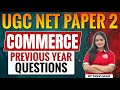 UGC NET Paper 2 Commerce PYQ | UGC NET Commerce Previous Year Questions By Tanvi | UGC NET 2025