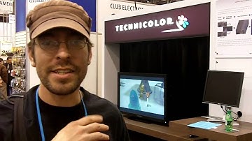 CES: Technicolor 3D Display