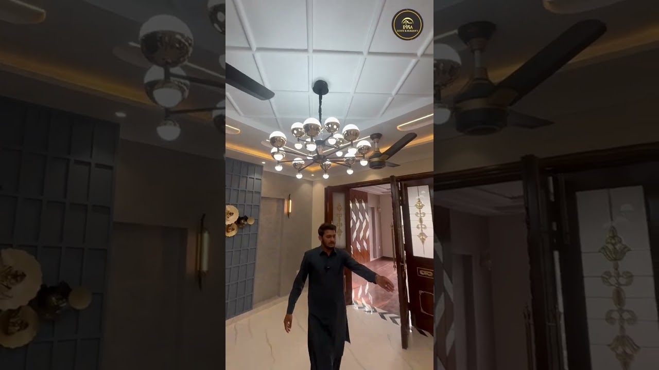 10 Marla facing park house available for sale in Central Park housing society Lahore 