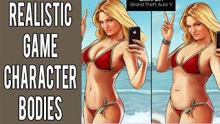 Female Video Game Characters With Realistic Bodies