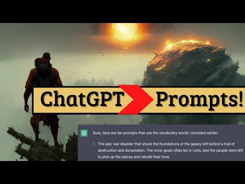 ChatGPT for Prompts? Workflow Example for Science-Fiction Stable Diffusion.