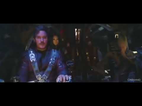 Avengers Infinity war Thor meet Guardians
